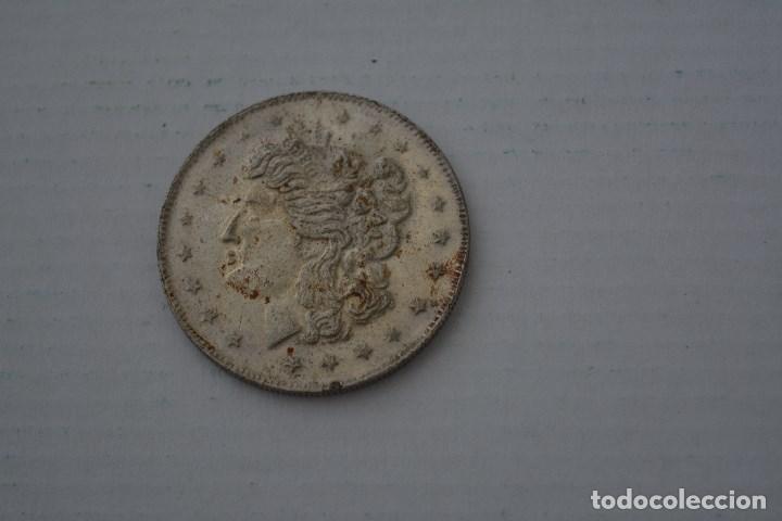 Monedas locales: ONE TROY OUNCE.SILVER TRADE UNIT.TOKEN MONEDA - Foto 2