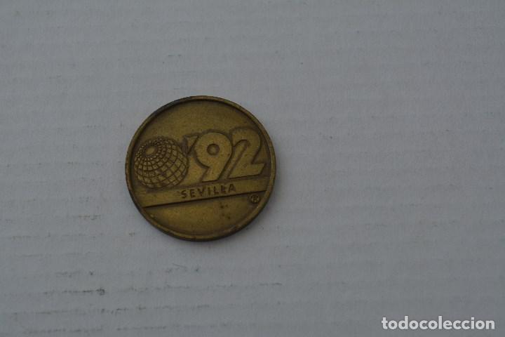 Monedas locales: TOKEN MONEDA.DISCOVERY EXPO SEVILLA92 - Foto 2