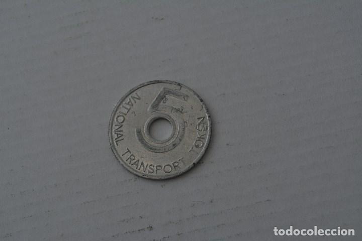 Monedas locales: TOKEN MONEDA.5 NATIONAL TRANSPORT TOKEN - Foto 1