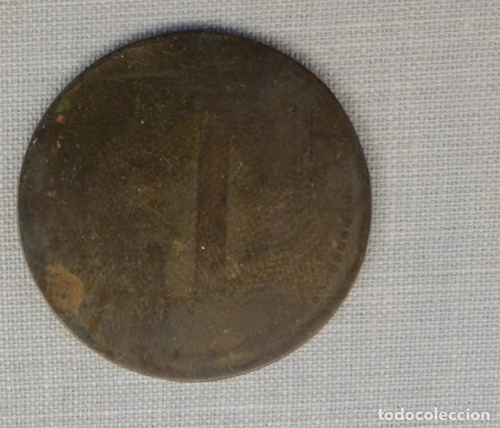 Monedas locales: FICHA COMERCIAL 1 PESETA, A IDENTIFICAR - Foto 2