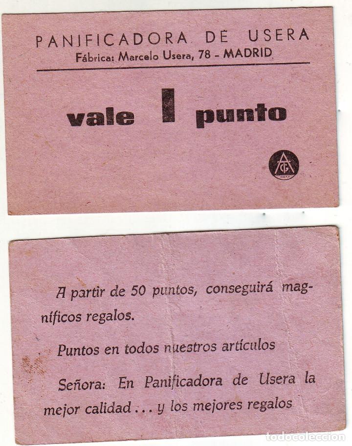 Monedas locales: MADRID VALE DE PANIFICADORA DE USERA 1 PUNTO - Foto 1