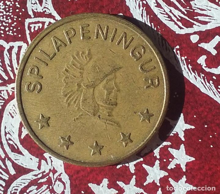Monedas locales: FICHA - JETON - TOKEN - SPILAPENINGUR - Foto 1