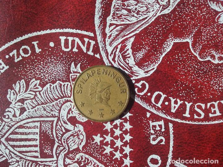 Monedas locales: FICHA - JETON - TOKEN - SPILAPENINGUR - Foto 2
