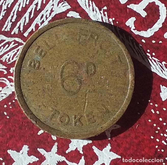 Monedas locales: FICHA - JETON - TOKEN - BELL FRUIT - Foto 1