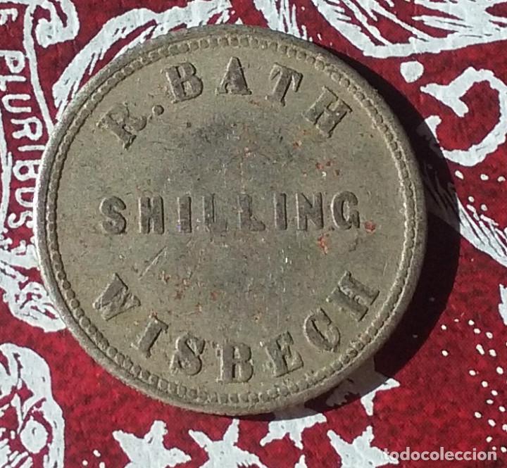 Monedas locales: FICHA - JETON - TOKEN - R.BATH SCHILLING WISBECH - Foto 1
