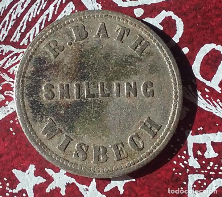 Monedas locales: FICHA - JETON - TOKEN - R.BATH SCHILLING WISBECH - Foto 1