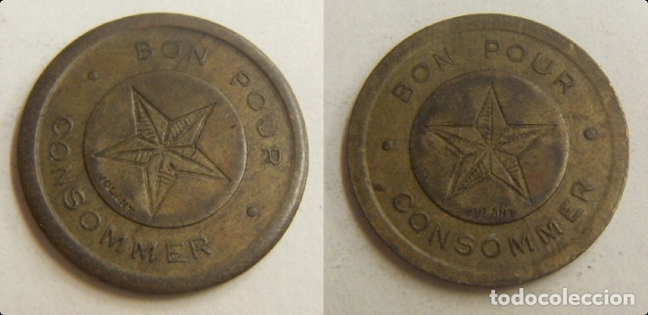 Monedas locales: FICHA BON POUR CONSOMMER - Foto 1