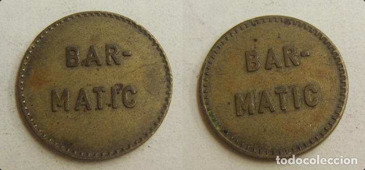 Monedas locales: FICHA COMERCIAL BAR-MATIC - Foto 1