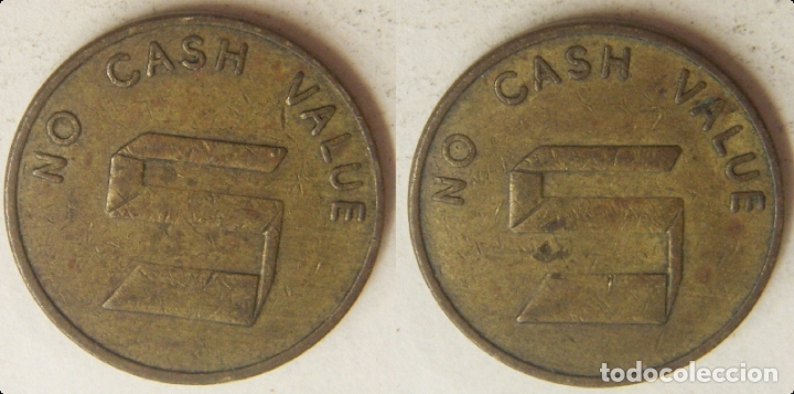Monedas locales: FICHA NO CASH VALUE - Foto 1