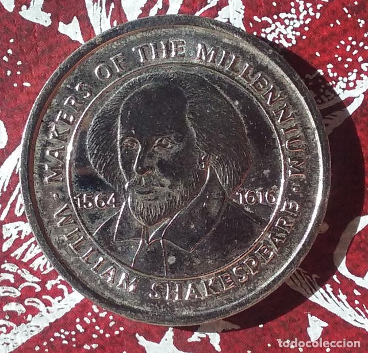 Monedas locales: FICHA - JETON - TOKEN - SHAKESPEARE - Foto 1