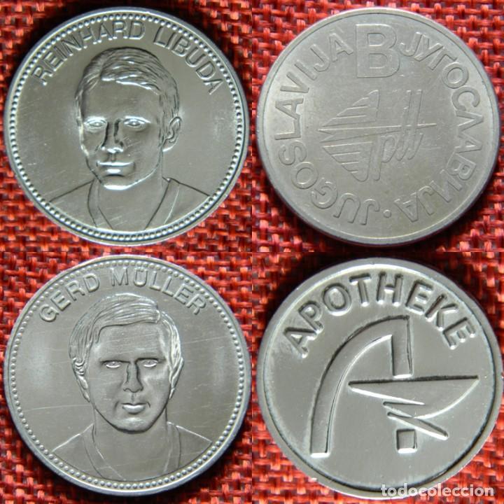 Monedas locales: Lote de 4 monedas Jeton / Token a expertizar - - Foto 1
