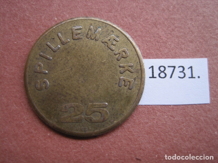 Monedas locales: Ficha juego, token, jet&oacute;n - Foto 1