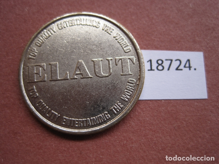 Monedas locales: ficha Flaut, token, jet&oacute;n - Foto 2