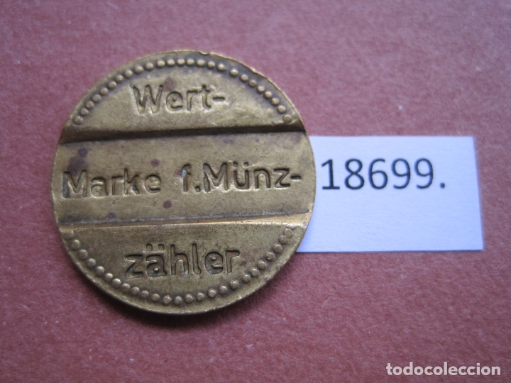 Monedas locales: ficha autolavado, token, jet&oacute;n - Foto 2