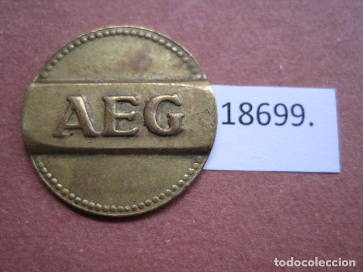 Monedas locales: ficha autolavado, token, jet&oacute;n - Foto 1