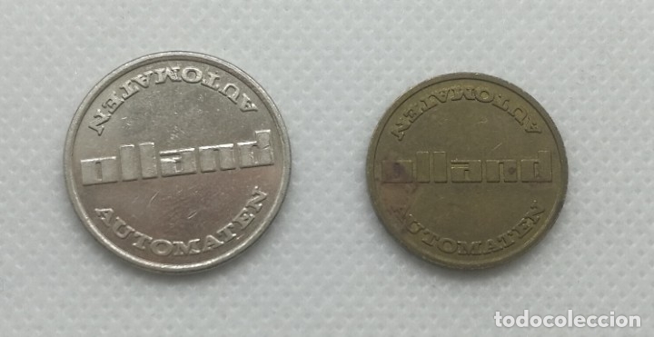 Monedas locales: 2 token Olland de Holanda - Foto 2
