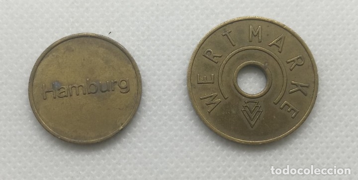 Monedas locales: 2 token K&auml;rcher de Alemania - Foto 2