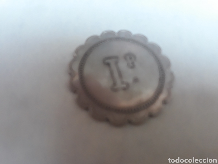 Monedas locales: Ficha de 1peseta - Foto 1