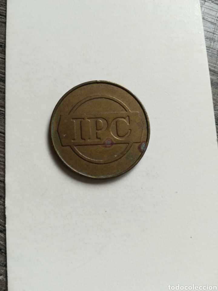 Monedas locales: Ficha token IPC antiguo - Foto 2