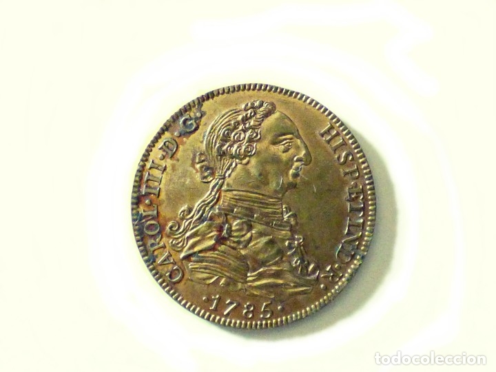 Local Coins: MONEDA FICHA 8 ESCUDOS CARLOS III, PUBLICIDAD LAMPARAS NISKA , 4 CM DE DI&Aacute;METRO. TOLEDO.