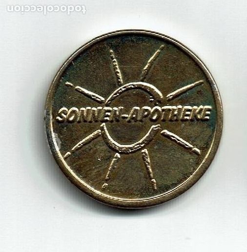 Monedas locales: TOKEN - SONNEN-APOTHEKE - SONNEN HELLENTHAL - Foto 2