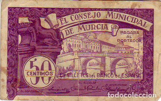 Monedas locales: EL CONSEJO MUNICIPAL DE MURCIA - Foto 1