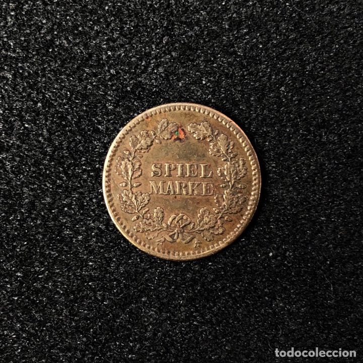 Monedas locales: FICHA SPIEL MARKE. FRIEDRICK V. SCHILLER - Foto 2