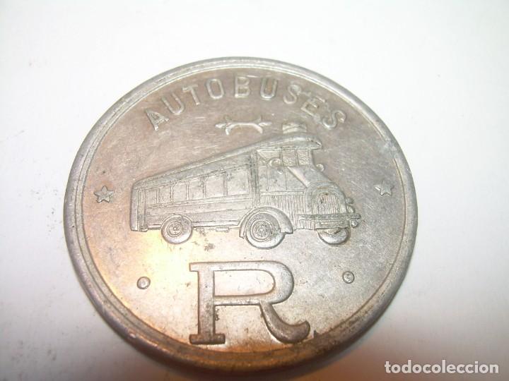 Monedas locales: FICHA DINERARIA AUTOBUSES..20 C. - Foto 2