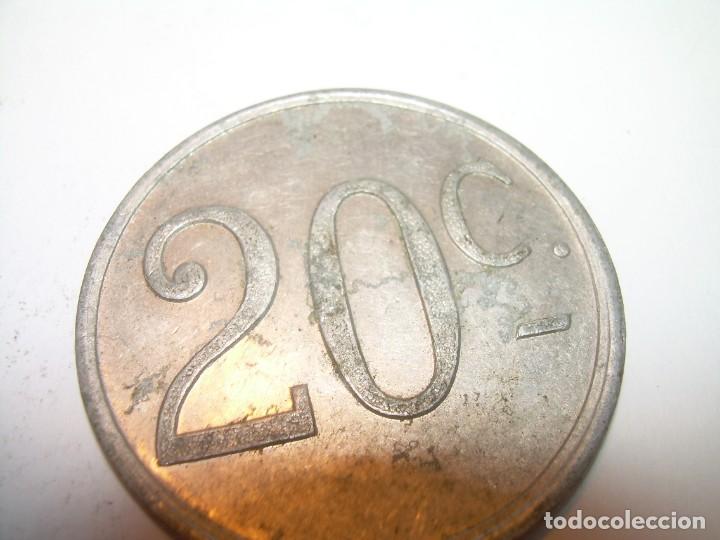Monedas locales: FICHA DINERARIA AUTOBUSES..20 C. - Foto 3
