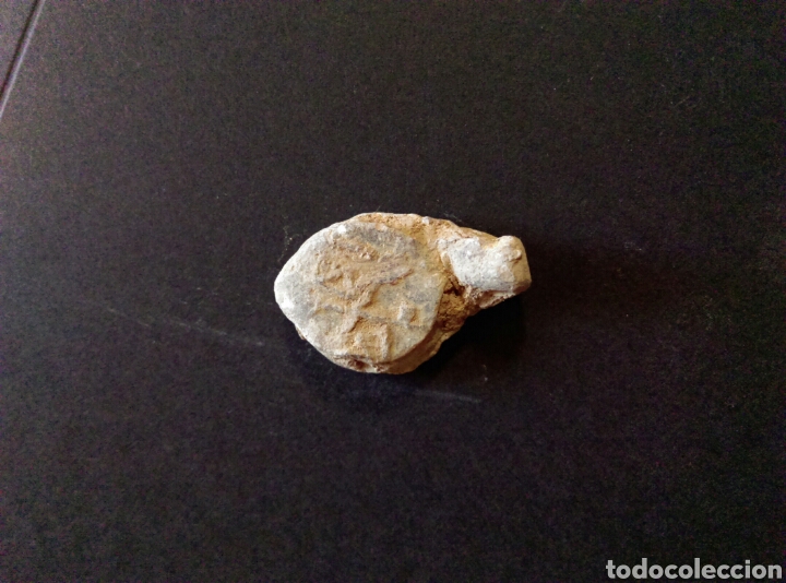Monedas locales: Antiguo precinto plomo marchamo Aduana medieval - Foto 2