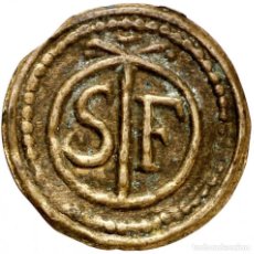 Monete locali: GIRONA. SANT FELIU. PELLOFA. (CRU.L. 1666). LATÓN. EBC+