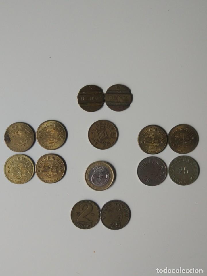Monedas locales: Lote Token, Fichas Tel&eacute;fonos, etc... - Foto 1