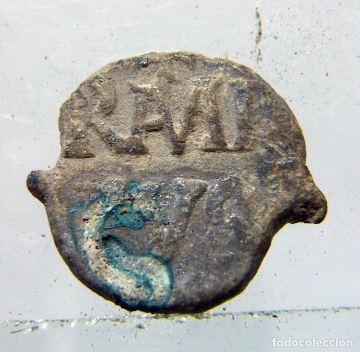 Monedas locales: MARCHAMO DE PLOMO 12 mm - Foto 1