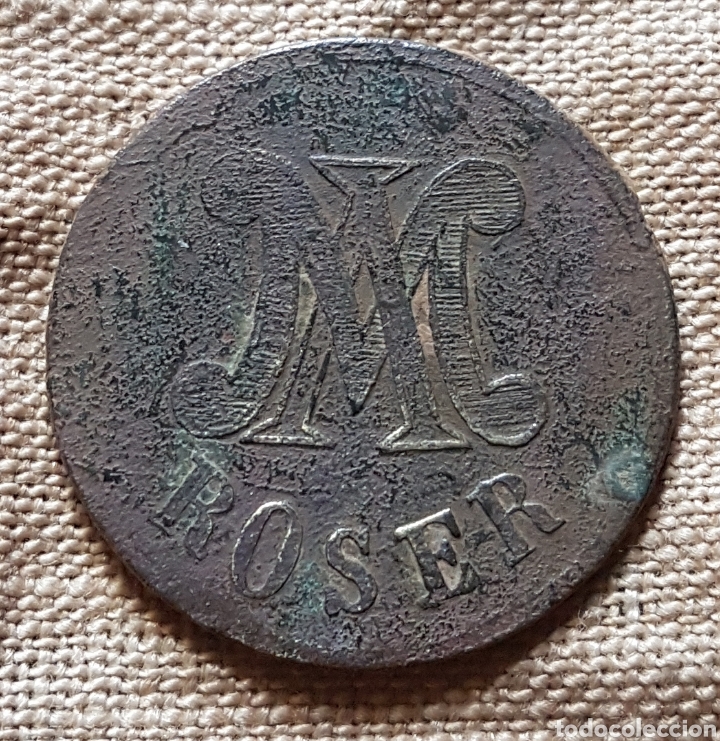 Monedas locales: Rara ficha Roser Barcelona - Foto 1