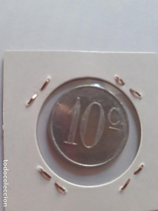 Monedas locales: Ficha de autobuses  10 centimos - Foto 2