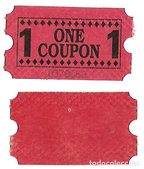 Monedas locales: VALE 1 ONE COUPON - Foto 1