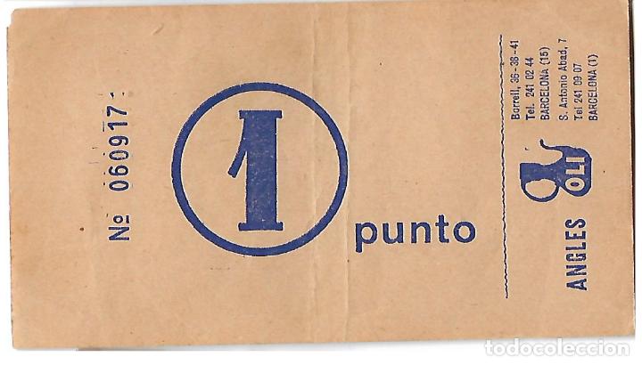 Monedas locales: ANGLES OLI -- BARCELONA -- 1 PUNTO - Foto 1