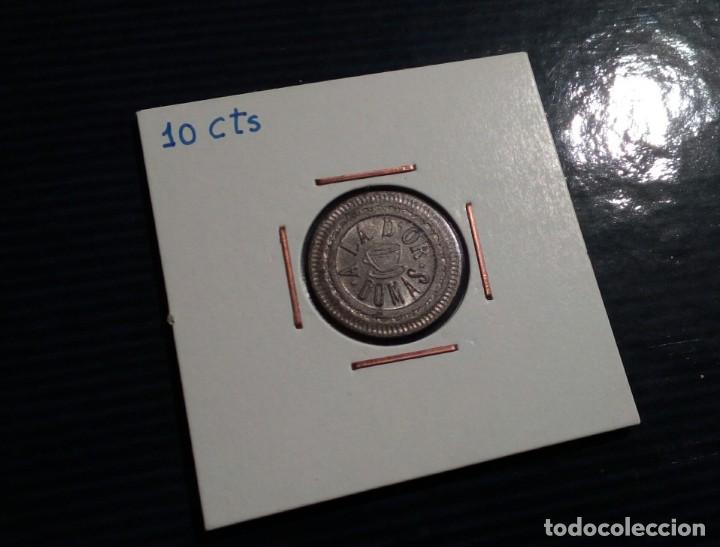 Monedas locales: FICHA DE 10 CTS - A LA D,OR - DOMAS - Foto 1