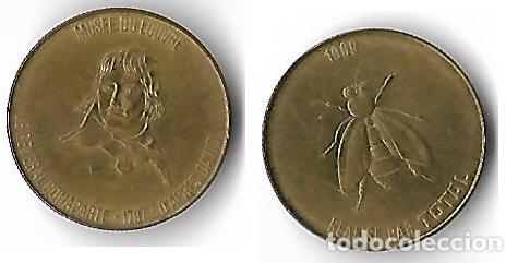 Monedas locales: FICHA MUSEE DU LOUVRE - 1969 - - Foto 1