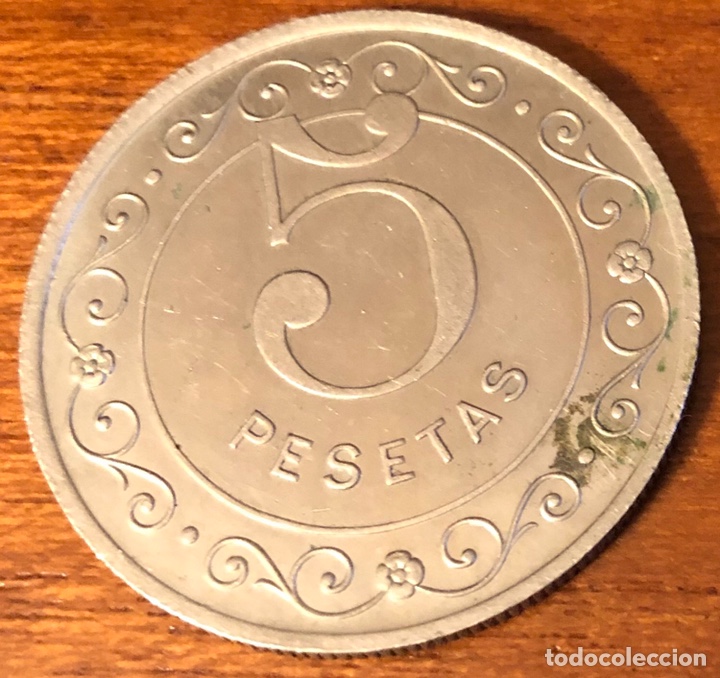 Monedas locales: FICHA CASINO 5 PESETAS - Foto 1