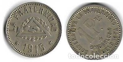 Monedas locales: COOPERATIVA LA FRATERNIDAD 1915 1 PTA - Foto 1