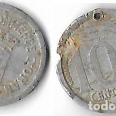 Monedas locales: CHAMBRE DE COMMERCE D` ORAN - 10 CENT.. Lote 205008737