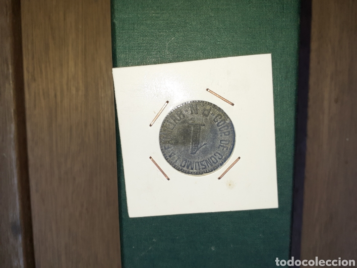 Monedas locales: Ficha cooperativa 1peseta - Foto 2