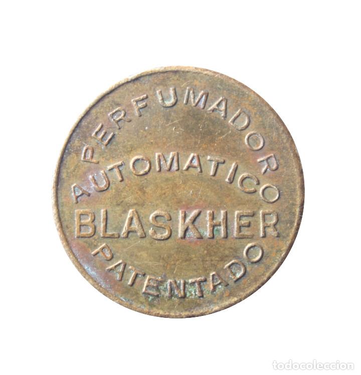 Monedas locales: TOKEN PERFUMES NIKE, PERFUMADOR AUTOMATICO BLASKHER - Foto 2