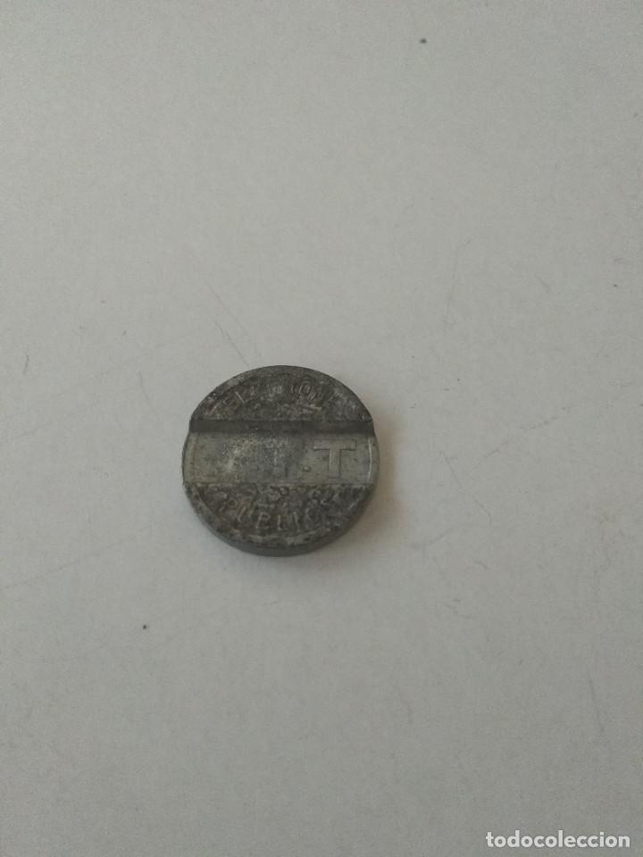 Monedas locales: Ficha telef&oacute;nica del 1937 - Foto 2
