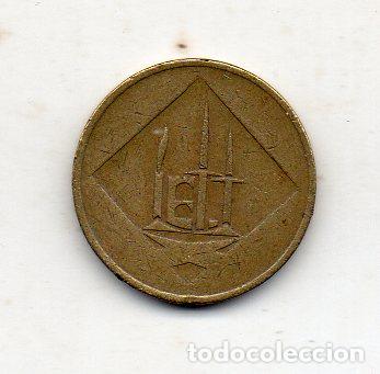 Monedas locales: Jet&oacute;n o token I.E.T.T. Tunel. - Foto 1