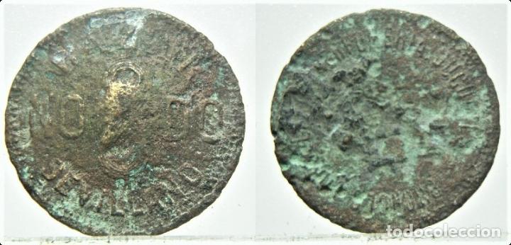 Monedas locales: FICHA DE BAZAR SEVILLANO NODO - Foto 1