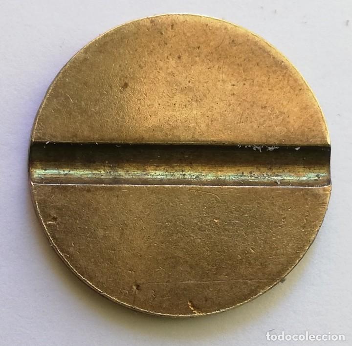 Monedas locales: Ficha de lat&oacute;n de Telefonica - Foto 2