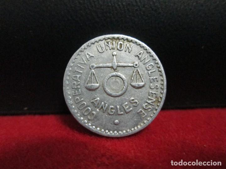 Monedas locales: 1 PESETA COPERATIVA UNION ANGLESENSE - Foto 1