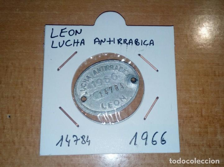 Monedas locales: FICHA ANTIRRABICA DE LEON 1966 - Foto 1